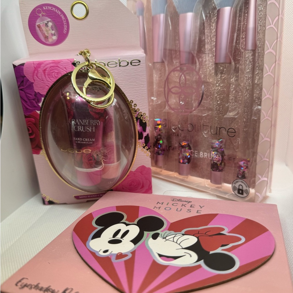 Bebe and Disney Makeup Bundle